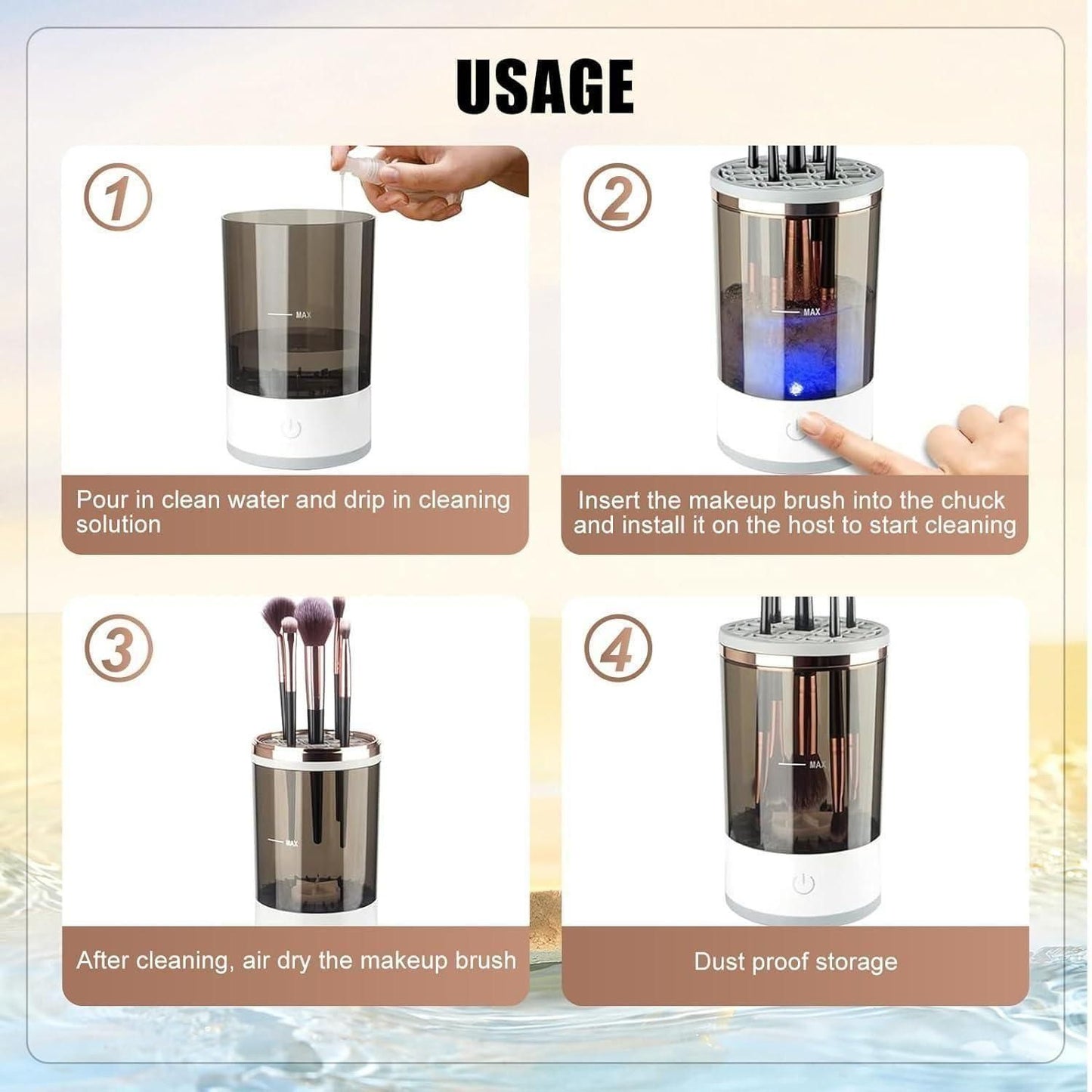 Make Up Brush Cleaner